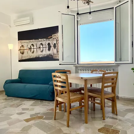 Apartment Trilocale Panoramico Vicino Al Mare- L'attico Sulla Romagna